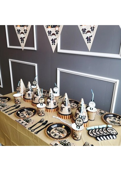 14 Adet Balonlar Karikatür Tema Parti Tek Kullanımlık Kağıt Tabak Bardak Peçete Doğum Günü Çocuklar Yıldönümü Kutlama Süslemeleri Bebek Duş Parti Malzemeleri (Yurt Dışından) fırsatları