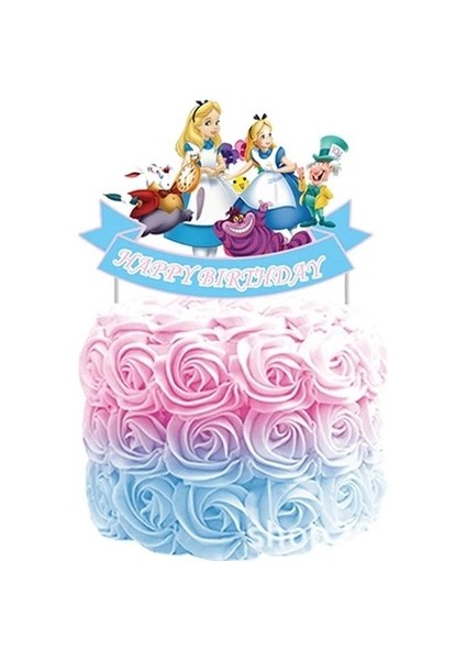 10 Adet 9in Plaka Alice In Wonderland Parti Malzemeleri 10 Kişi Için Doğum Günü Sofra Seti Plaka Balon Çıkartmalar Tavşan Cheshire Kedi Dekor (Yurt Dışından) indirimleri