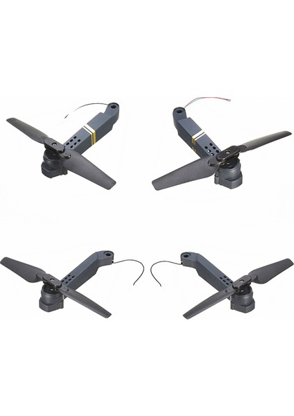 E58 S168 L800 GD88 JY019 Rc Quadcopter Yedek Parça Eksen Kolları Motor ve Pervane ile Fpv Drone Çerçeve Parçaları (Yurt Dışından)