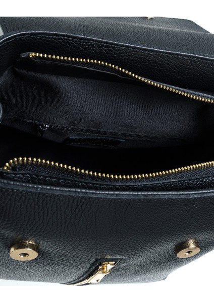 Kadın Sırt Çantası Zoıa Piumelli Milano Bag D28 Black indirimleri
