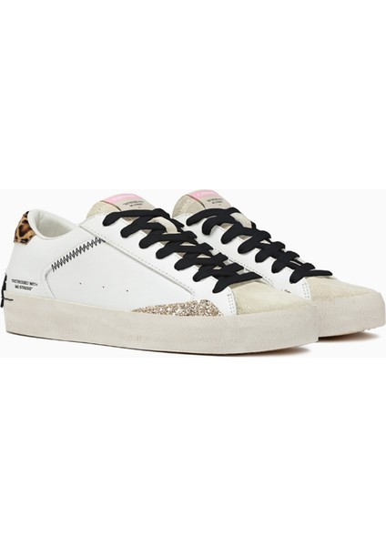 Kadın Sneaker ( Günlük) 27000PP6.10 Crime London Dıstressed C08L White fiyatları