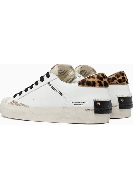 Kadın Sneaker ( Günlük) 27000PP6.10 Crime London Dıstressed C08L White modelleri