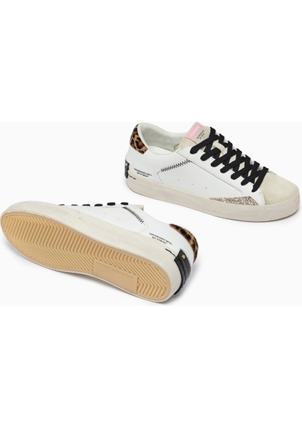 Kadın Sneaker ( Günlük) 27000PP6.10 Crime London Dıstressed C08L White fırsatları