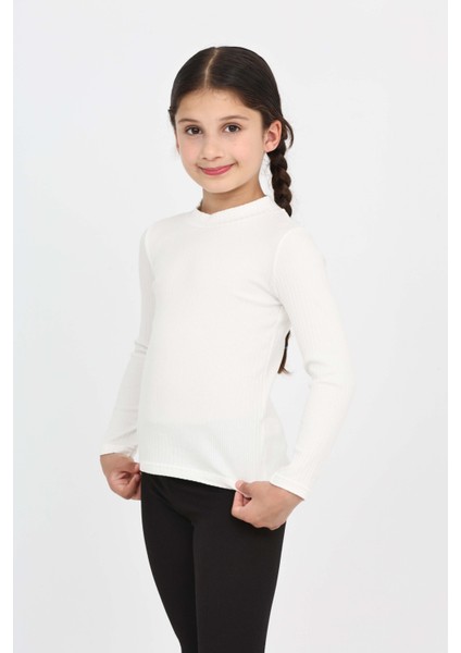 Kız Çocuk Okul Balıkçı Yaka Tişört