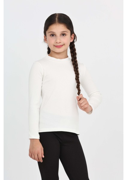 Kız Çocuk Okul Balıkçı Yaka Tişört fiyatları