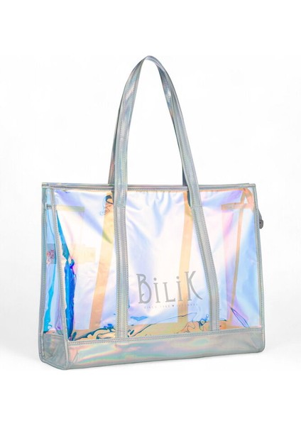 Şeffaf Çok Renkli Kadın Plaj Çantası Beach First fiyatları