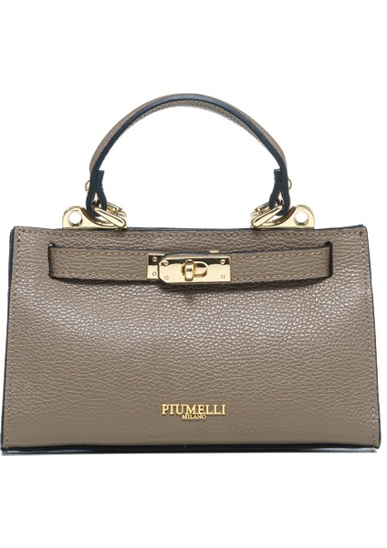 Kadın Postacı Çantası Laıne S Piumelli Milano Bag D40 Taupe