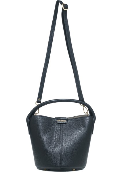 Kadın Omuz Çantası Loana M Piumelli Milano Bag D28 Black fırsatları