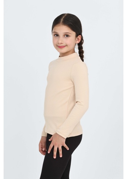 Kız Çocuk Okul Balıkçı Yaka Tişört fiyatları