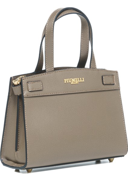 Kadın Omuz Çantası Marta S Piumelli Milano Bag P609 Dark Taupe fiyatları