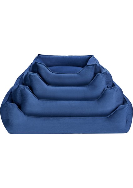 Delta Leo Lacivert Köpek Yatağı L 80X105CM Sptgl