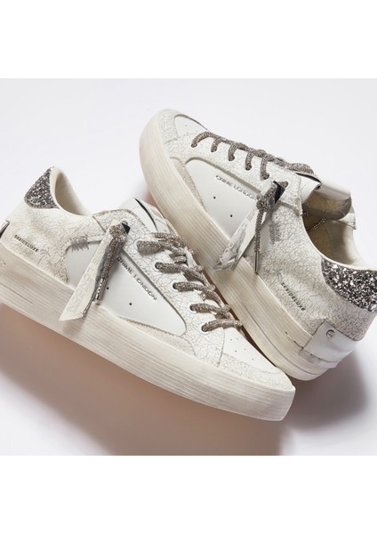 Kadın Sneaker ( Günlük) 20132PP7.10 Crime London Sk8 Deluxe Heel C08L White fiyatları
