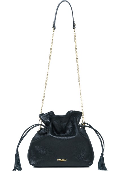 Kadın Omuz Çantası Raquel Piumelli Milano Bag D28 Black fiyatları