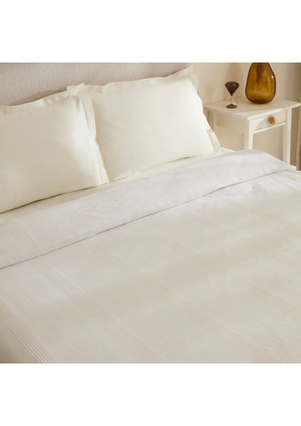 Layna Ecocell Çift Kişilik Tek Pike Beyaz fırsatları