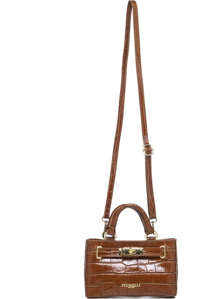 Kadın Omuz Çantası Ceraselle Piumelli Milano Bag B17 Tobacco fırsatları