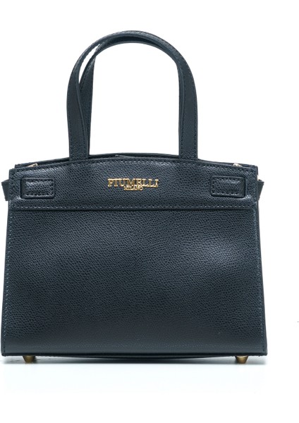 Kadın Omuz Çantası Marta S Piumelli Milano Bag P636 Black