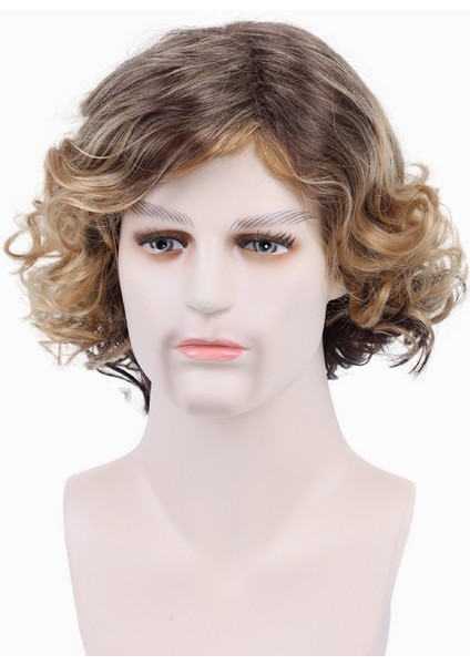 Erkekler Için Moda Avrupa ve Amerikan Perukları (Yurt Dışından)