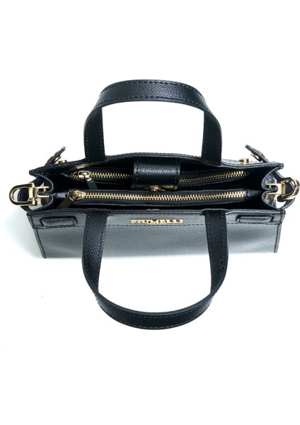 Kadın Omuz Çantası Marta S Piumelli Milano Bag P636 Black