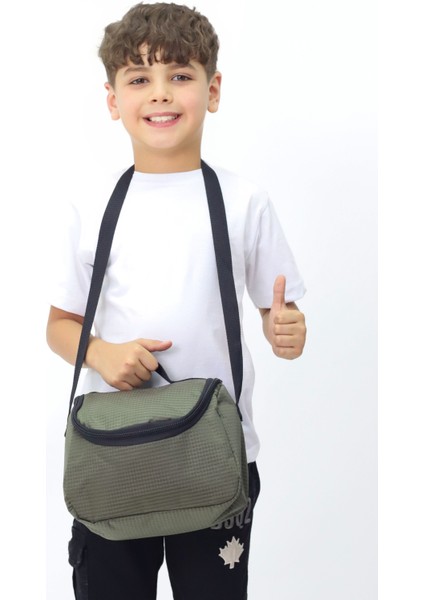 Termal Beslenme Çantası – Tek Gözlü, Ayarlanabilir Omuz Askılı, Isı Yalıtımlı, Anaokulu & Ilkokul