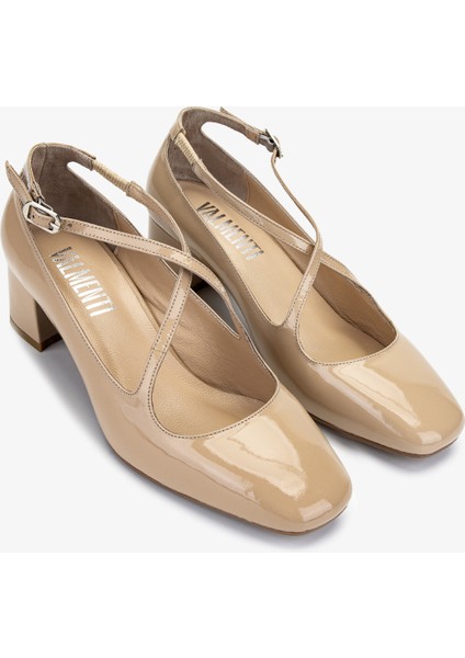 Kadın Hakiki Deri Bej Topuklu Ayakkabı 1027 229 Bn Ayk Y25 Nude Rgn fiyatları