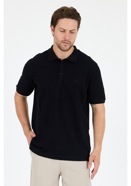 Erkek Polo Yaka Kısa Kollu T-Shirt – %95 Pamuk %5 Elastan – Esnek, Şık ve Rahat Erkek Tişört 0001