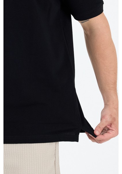 Erkek Polo Yaka Kısa Kollu T-Shirt – %95 Pamuk %5 Elastan – Esnek, Şık ve Rahat Erkek Tişört 0001 indirimleri