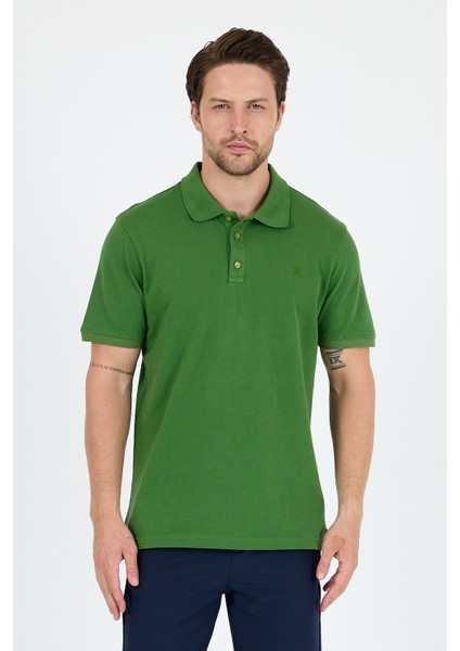 Erkek Polo Yaka Kısa Kollu T-Shirt – %95 Pamuk %5 Elastan – Esnek, Şık ve Rahat Erkek Tişört 0001