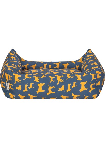 Uniform Lacivert-Sarı Köpek Yatağı M 60X70CM Sptgl modelleri