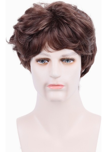 Erkekler Için Moda Avrupa ve Amerikan Perukları (Yurt Dışından)