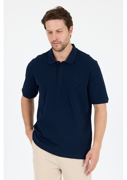 Erkek Polo Yaka Kısa Kollu T-Shirt – %95 Pamuk %5 Elastan – Esnek, Şık ve Rahat Erkek Tişört 0001