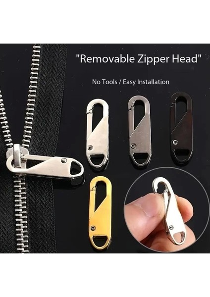 Fermuar Sürgüsü Başlığı , Yedeği