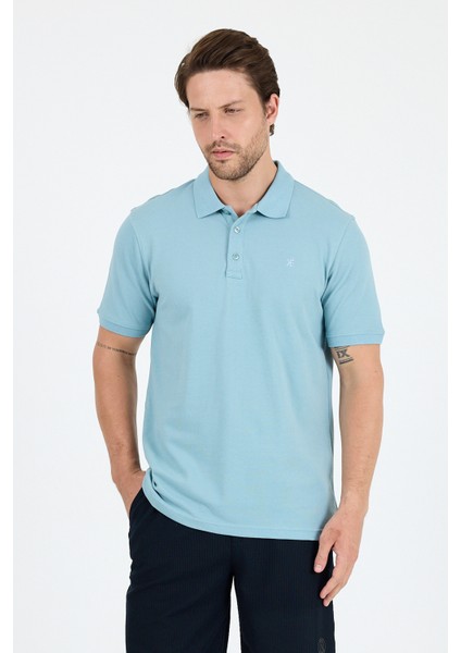 Erkek Polo Yaka Kısa Kollu T-Shirt – %95 Pamuk %5 Elastan – Esnek, Şık ve Rahat Erkek Tişört 0001