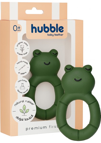 Bebek Diş Kaşıyıcı ve Oyuncağı Kurbağa Halkalı