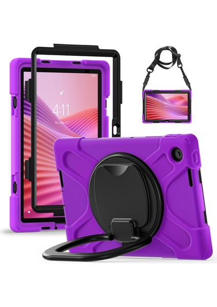 Lenovo Tab 10.1 2025 / Zhaoyang K10C Için Hibrit Tablet Kılıfı (Yurt Dışından)