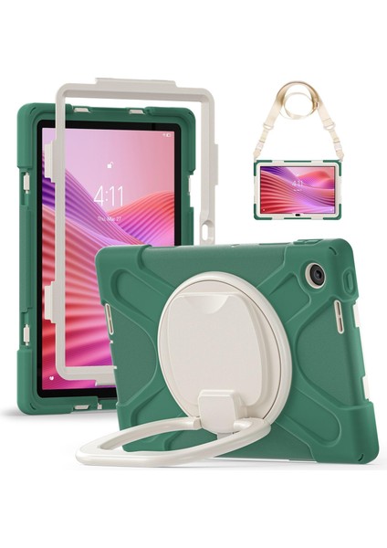 Lenovo Tab 10.1 2025 / Zhaoyang K10C Için Hibrit Tablet Kılıfı (Yurt Dışından)