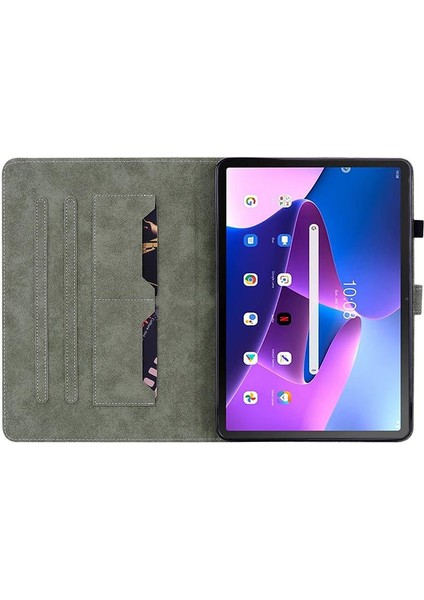 Lenovo Zhaoyang K10C 10.1 Inç Için Tiger Pu Tablet Kılıfı (Yurt Dışından) fiyatları