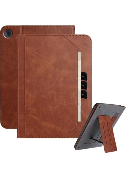 Lenova Tab 10.1 2025 / S10 Için Bileklik Deri Kılıf (Yurt Dışından)