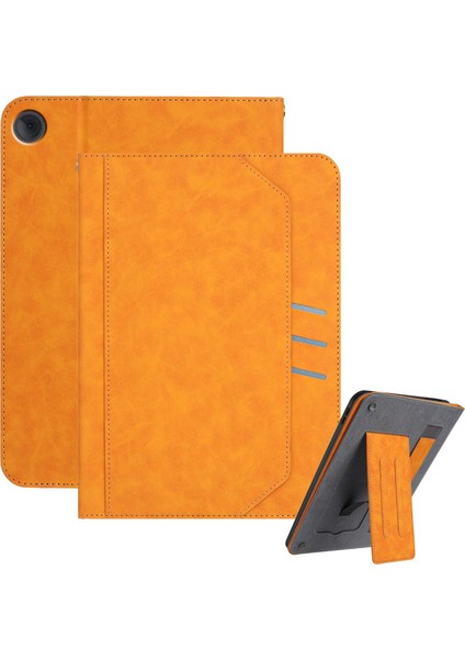 Lenova Tab 10.1 2025 / S10 Için Bileklik Deri Kılıf (Yurt Dışından)