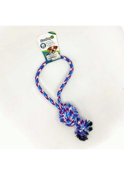 Diş Ip Halka Topuz Düğ.mor Mavi Bey 45 cm