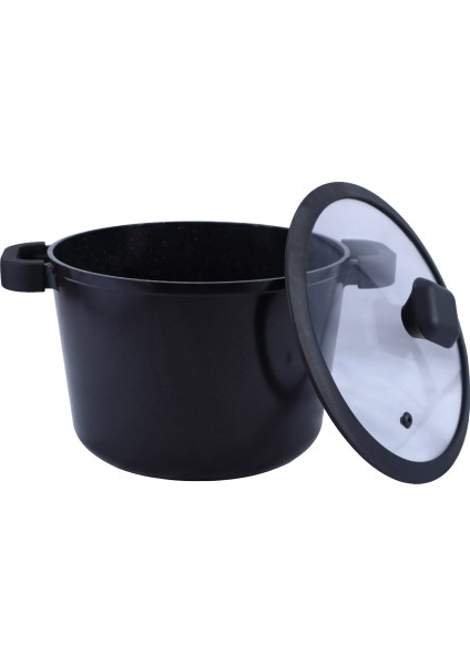 22 cm Derin Tencere (Silikon Kulp Hediyeli)