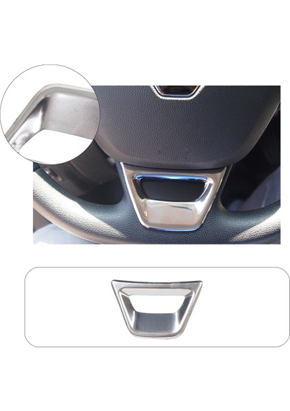 Renault Megane 4 Uyumlu Direksiyon Kromu Paslanmaz Çelik