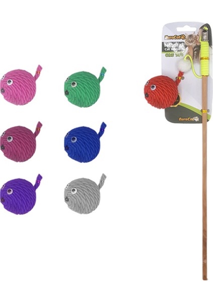 Toplu Kedi Oltası (Sap-40 cm İp 75 cm)