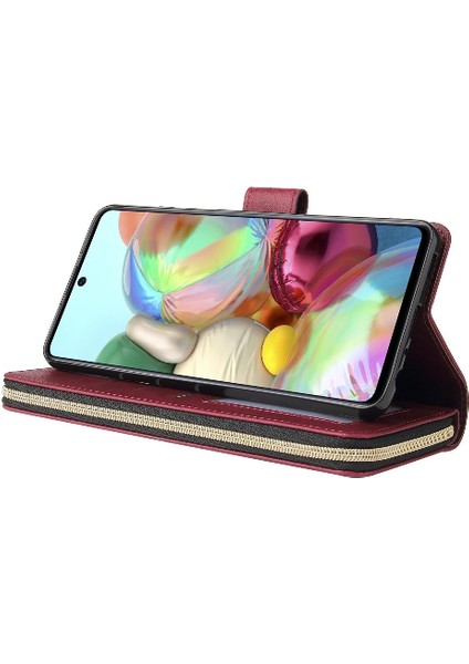 Samsung Galaxy A72 5g Için Kılıf El Kayışı Kart Tutucu Kılıf ile Kapak Çevirin (Yurt Dışından) fiyatları