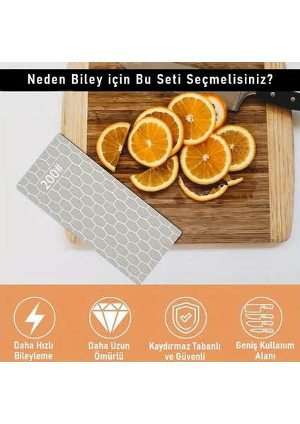 5 Adet Elmas Biley Seti Bıçak Bileme Taşı Sulu Veya Susuz Biley Uzun Ömürlü Aşınmaz 200 400 600 1000 2000 Grit modelleri