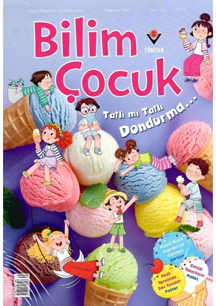 Bilim Çocuk Dergi Temmuz 2025 (7-12 Yaş)