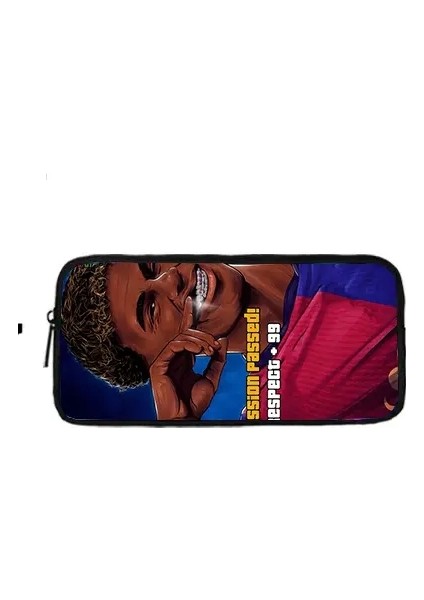 2025 Lamine Yamal Çocuk Okulu Termal Soğutucu Öğle Yemeği Kutusu Kalem Çantaları ile Erkek Kızlar Için Okul Çantaları En Iyi Hediye Renk: Kalem Çantası (Yurt Dışından)