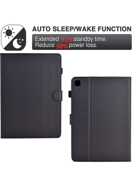 Tablet Koruyucu Kılıf Samsung Galaxy Tab A 10.1 Inç 2019 (SM-T510/T515) Kılıf Ince Pu Deri Çoklu Açı Standlı Flip Kılıf Kart Yuvası Kapağı (Yurt Dışından) modelleri