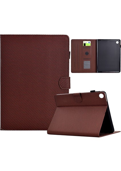 Tablet Koruyucu Kılıf Lenovo Tab M10 Hd 2. Nesil 10.1 Inç 2020 TB-X306F/TB-X306X Kılıf Ince Pu Deri Çoklu Açı Standlı Flip Kılıf Kart Yuvası ve Otomatik Uyandırma/uyku Kapağı (Yurt Dışından)