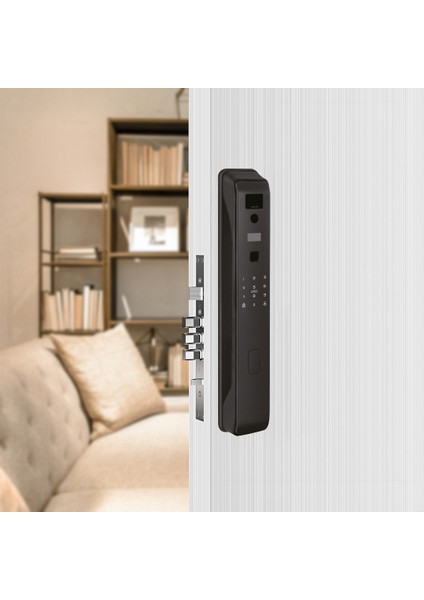 Akıllı Kilit GALAXY30, Kamera, Wifi, Şifre, Kart, Parmazk İzi