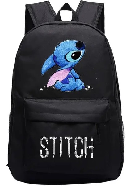 Miniso Disney Dikiş Temalı Sırt Çantası Dalı Hafif Daypack Okul Seyahat Karikatür Ilhamlı Tasarım Güvenli Zip Closurecolor: B (Yurt Dışından)